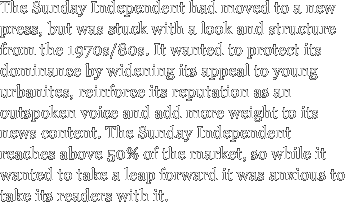The Sunday Independent had moved