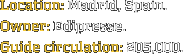 Location: Madrid, Spain. Owner: Edipresse. Guide circulation: